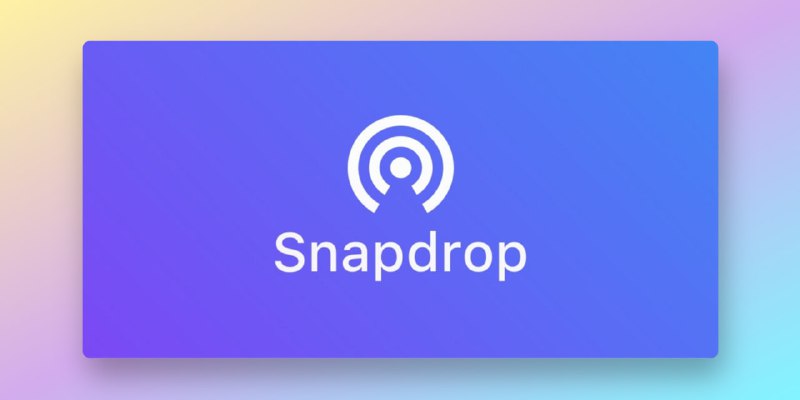 #AirDrop #文件传输Snapdrop网页版AirDrop文件传输